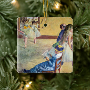 Adorno De Cerámica Clase de ballet, Sala de Baile de Edgar Degas