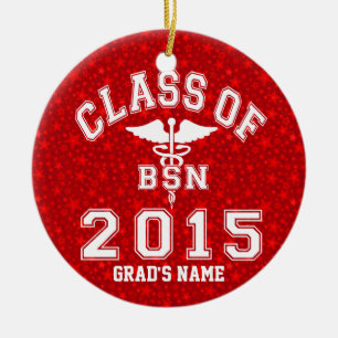 Adorno De Cerámica Clase De BSN 2015