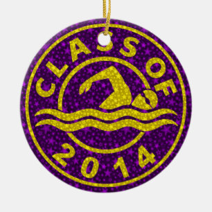 Adorno De Cerámica Clase De Natación 2014