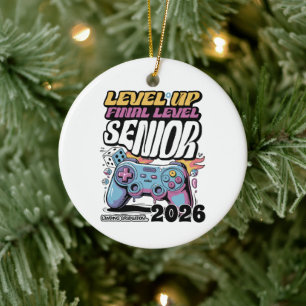 Adorno De Cerámica Clase personalizado Senior de 2026, Graduado diver