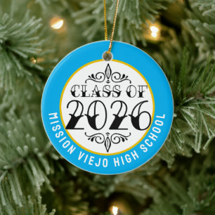 Adorno De Cerámica Clase Tat de 2026 Graduación fotográfica