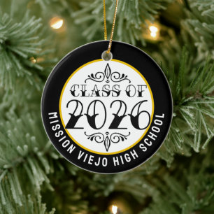 Adorno De Cerámica Clase Tat de 2026 Graduación fotográfica