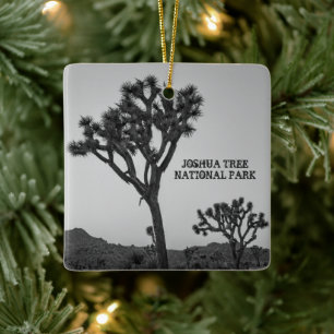 Adorno De Cerámica Clásico Black Pink Blue Joshua Tree Souvenir