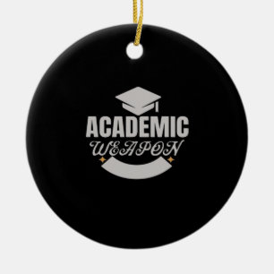 Adorno De Cerámica Clásico de arma académica