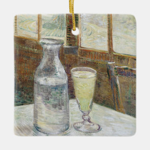 Adorno De Cerámica Clásico Van Gogh Café de París Arte Absenta