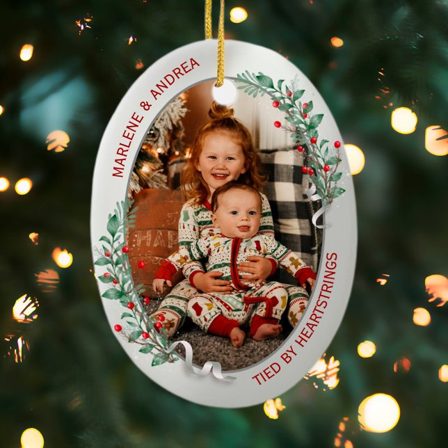 Adorno De Cerámica Classic Newborn Big Sister 1st Christmas  (Subido por el creador)