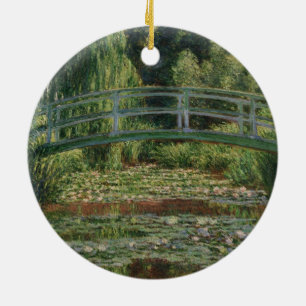 Adorno De Cerámica Claude Monet - El puente japonés