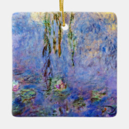 Adorno De Cerámica Claude Monet - Water Lilies