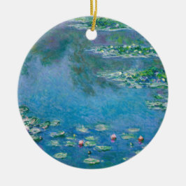 Adorno De Cerámica Claude Monet - Water Lilies 1906