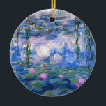 Adorno De Cerámica Claude Monet Water Lillies 1919<br><div class="desc">Título: Artista de los lirios de agua: Claude Monet Año: 1919</div>
