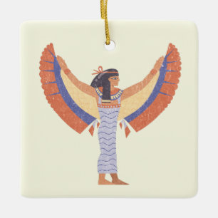 Adorno De Cerámica Cleopatra.