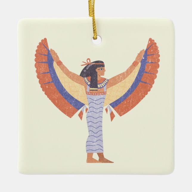 Adorno De Cerámica Cleopatra. (Anverso)