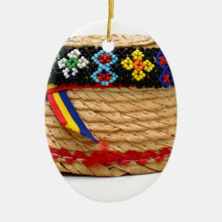 Adorno De Cerámica clop el gorra tradicional