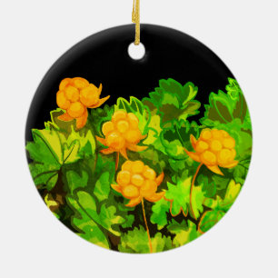 Adorno De Cerámica Cloudberries