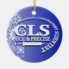 ADORNO DE CERÁMICA CLS CHRISTMAS ORNAMENT NICE Y PRECISE LABORATORIO