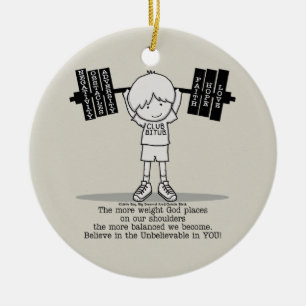 Adorno De Cerámica Club BITUB- equilibrio