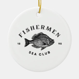 Adorno De Cerámica Club de Mar Pescadores