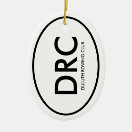 Adorno De Cerámica Club de Remo Personalizado