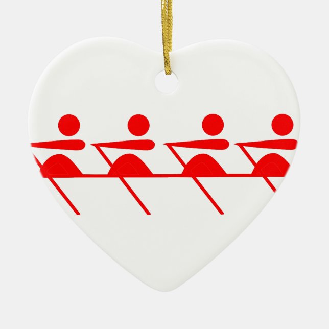 Adorno De Cerámica Club Fun Rowing (Frente)