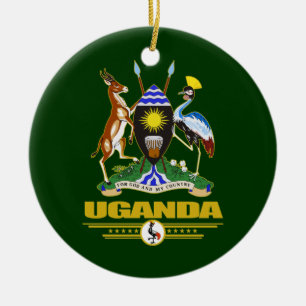 Adorno De Cerámica COA de Uganda