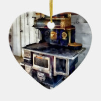 Coal Stove in Kitchen