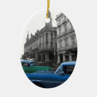Adorno De Cerámica Coches cubanos 1
