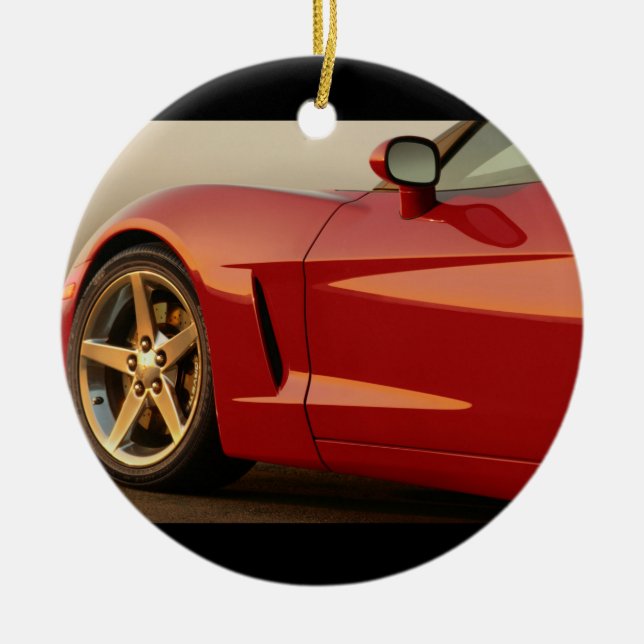 Adorno De Cerámica Coches de ventanas divididas clásicas (Frente)