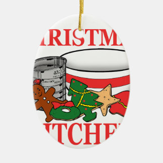 Adorno De Cerámica cocina de navidades