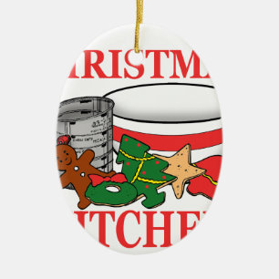 Adorno De Cerámica cocina del navidad