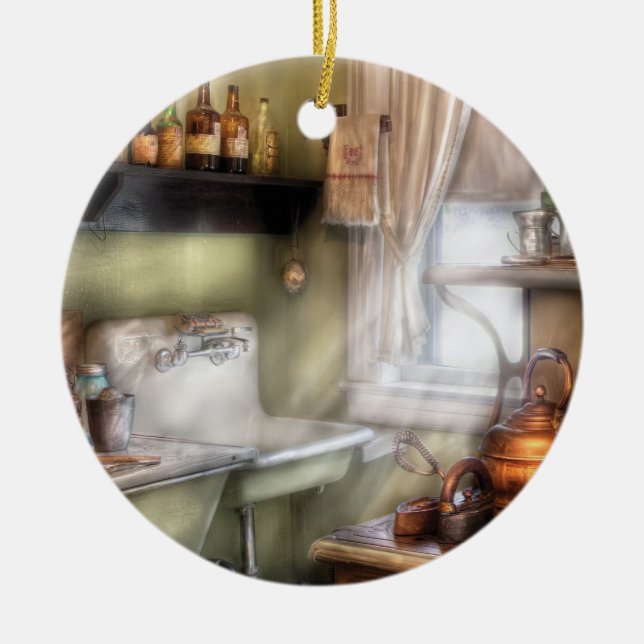 Adorno De Cerámica Cocinero - cocina - la cocina de Momma (Frente)