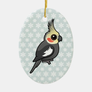Adorno De Cerámica Cockatiel