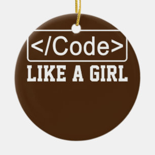 Adorno De Cerámica Código Como Un Software Programador De Códigos Chi
