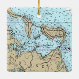 Adorno De Cerámica Coecles Harbour Navidades náuticos