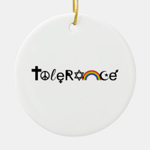 ADORNO DE CERÁMICA COEXISTA CON LA TOLERANCIA - .PNG