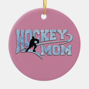 Adorno De Cerámica Cola de Atletismo para Mamá de Hockey