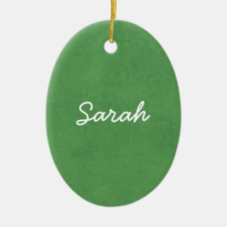 Adorno De Cerámica Colección conocida de encargo del regalo del verde
