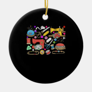 Adorno De Cerámica Colección de costura