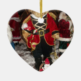 Adorno De Cerámica Colección de Navidades Nutcracker Teddy Bear