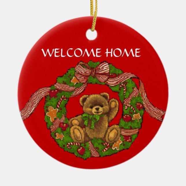 ADORNO DE CERÁMICA COLECCIÓN DE NAVIDADES SUZANNE ELIZABETH (Frente)