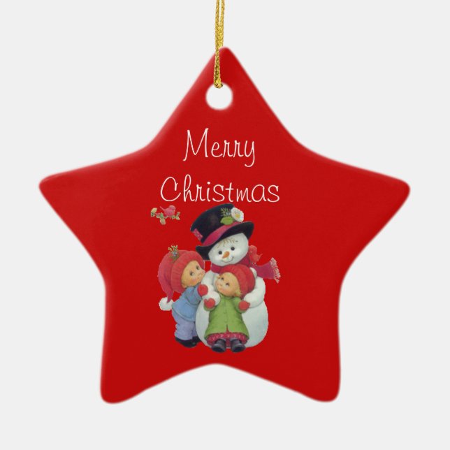 Adorno De Cerámica Colección de Navidades Suzanne Elizabeth - (Frente)