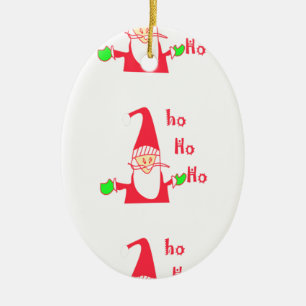 Adorno De Cerámica Colección de Personalizados divertidos Mouse Santa