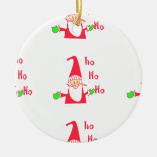 Adorno De Cerámica Colección de Personalizados divertidos Mouse Santa