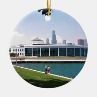 Adorno De Cerámica Colección del acuario de Chicago Shedd