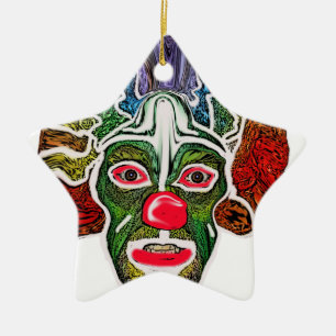 Adorno De Cerámica Colección malvada del payaso (EC)