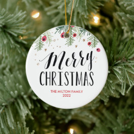 Adorno De Cerámica Colección Merry Berry