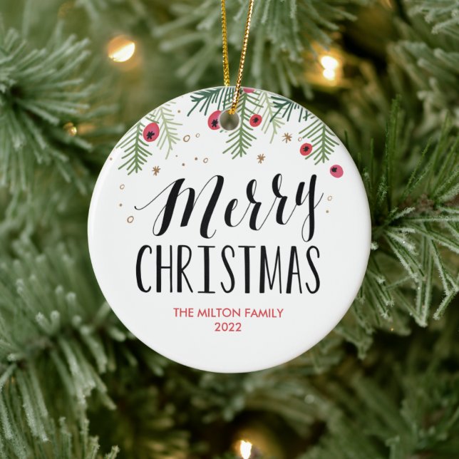 Adorno De Cerámica Colección Merry Berry (Árbol)