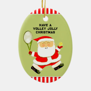 Adorno De Cerámica coleccionable de tenis personalizado