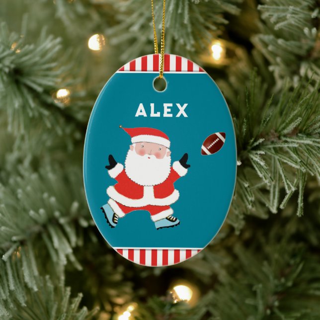 Adorno De Cerámica Colectivo de fútbol personalizado (Árbol)