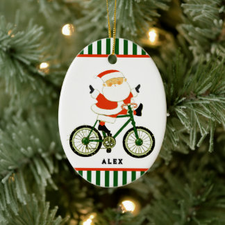 Adorno De Cerámica Colectivo de Navidades ciclistas