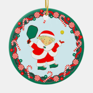 Adorno De Cerámica Colectivo de Navidades de bolas de pólvora